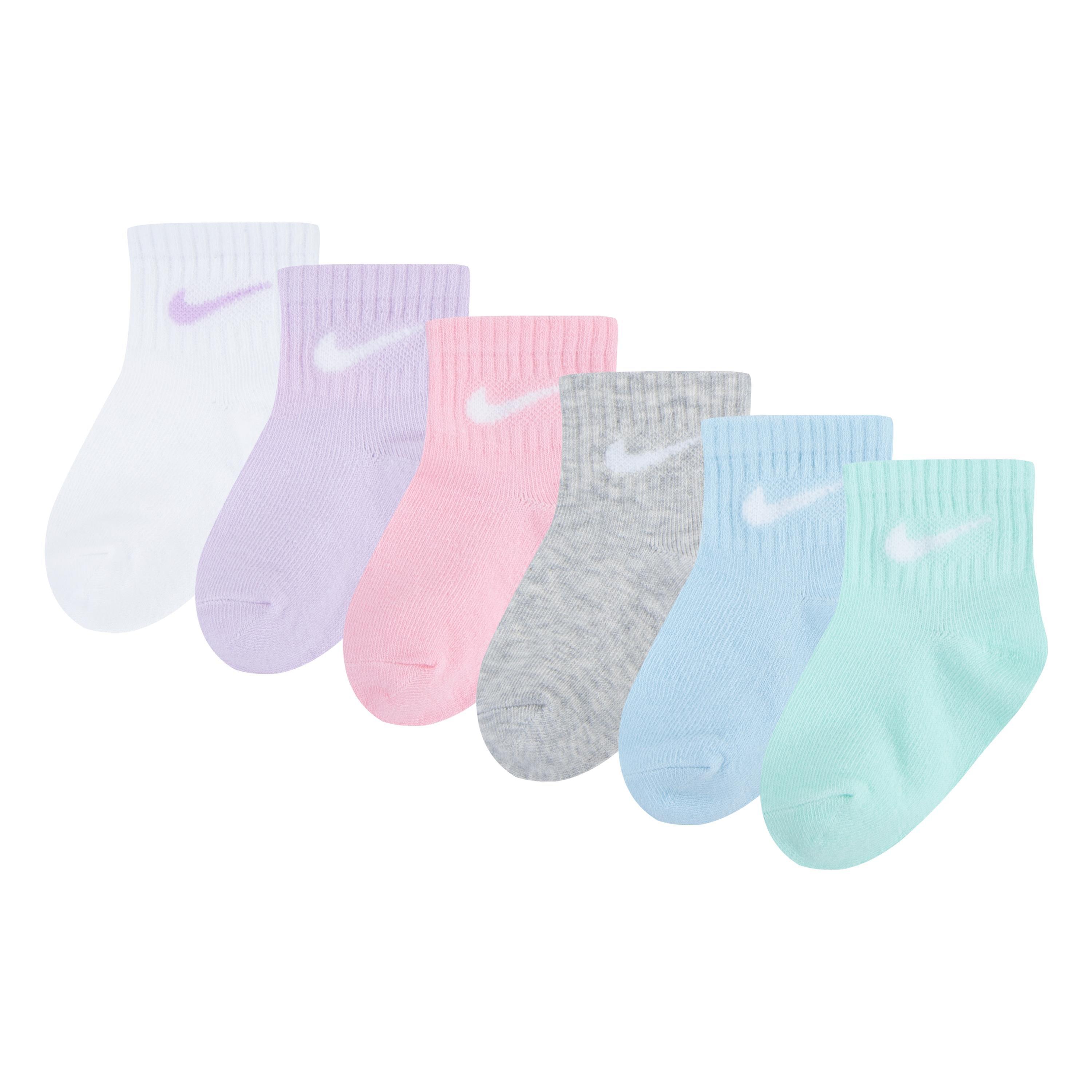 Nike Infant Girls' Doll 6-Pack Ankle Socks